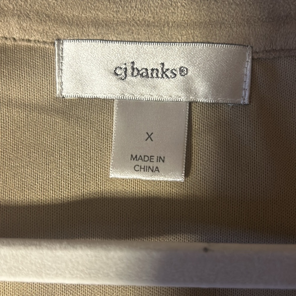 Cj Banks Multi Color Patch Pattern Lined Under Sh… - image 5